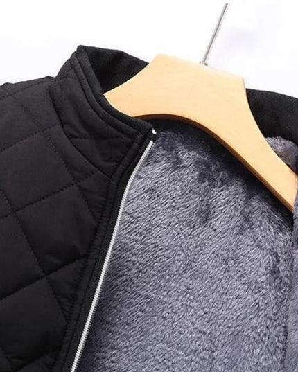 Męska kurtka zimowa z polarowym podszyciem