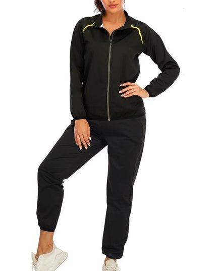 Sportowy komplet damski wspomagający odchudzanie - bluza i spodnie