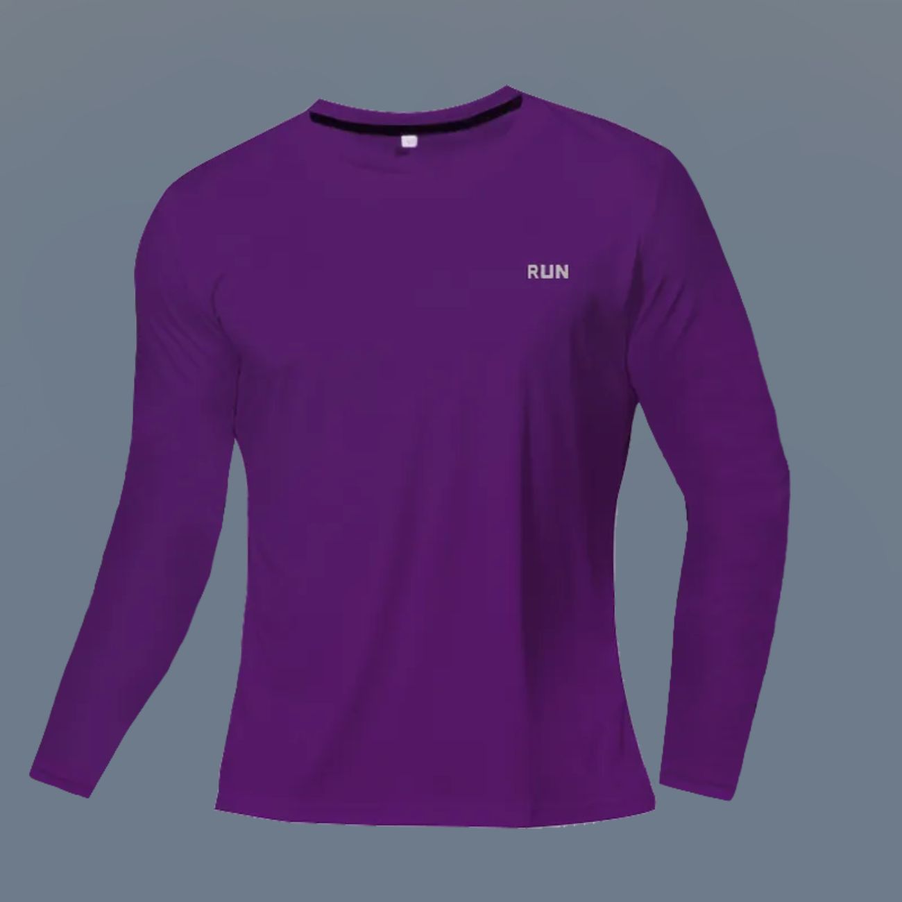 Sportowa koszulka męska z długim rękawem