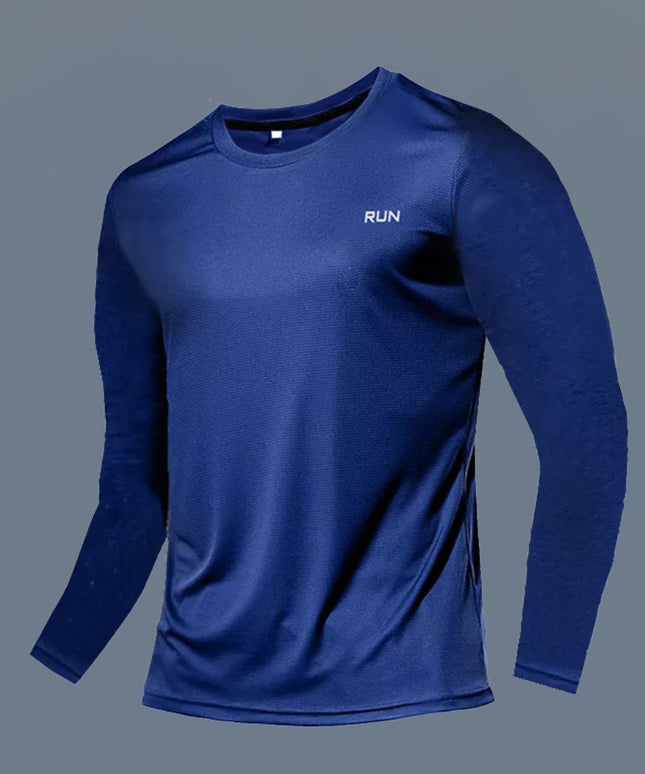 Sportowa koszulka męska z długim rękawem