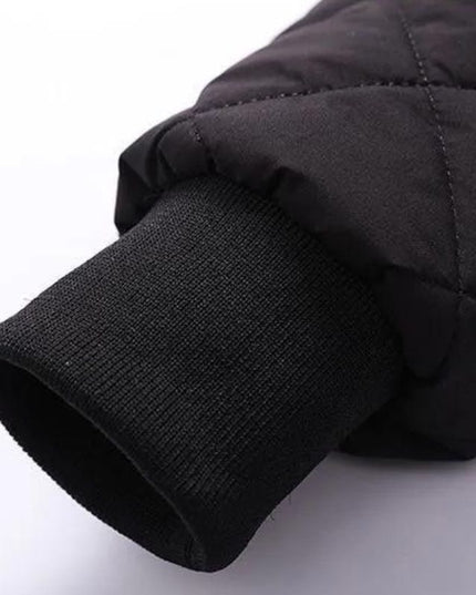 Męska kurtka zimowa z polarowym podszyciem