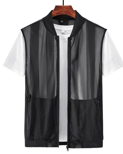 Kamizelka męska cienka z siateczki