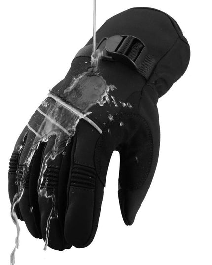 Rękawiczki męskie ciepłe i wodoodporne