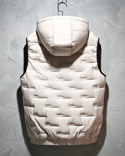 Kamizelka męska wiatroszczelna z kapturem