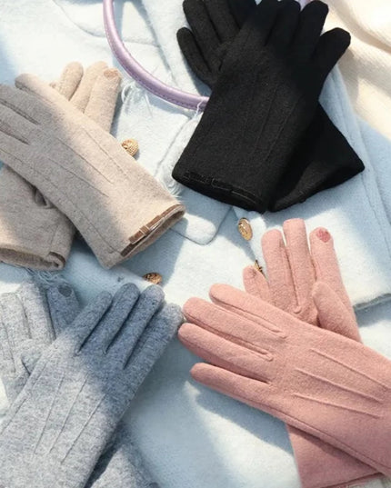 Rękawiczki damskie eleganckie
