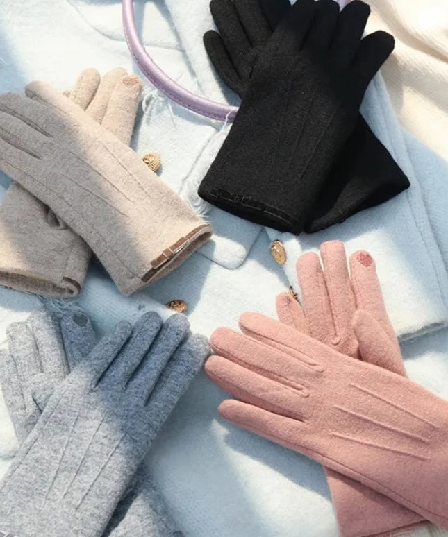 Rękawiczki damskie eleganckie