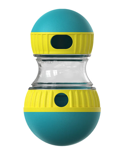 Interaktywna zabawka dla psa – podajnik na smakołyki i trening IQ dla małych i średnich psów