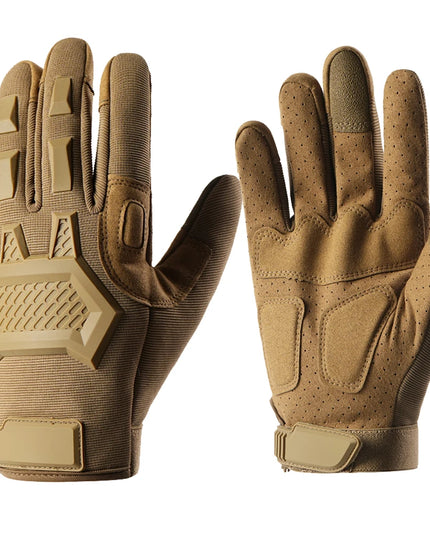 Rękawice taktyczne z ekranem dotykowym – ochrona kostek, antypoślizgowe