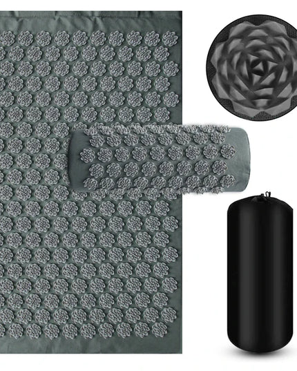 Mata do akupresury - zestaw z poduszką