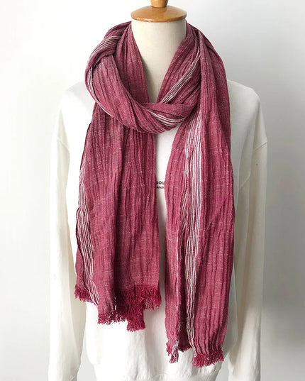 Szalik męski w stonowanych kolorach