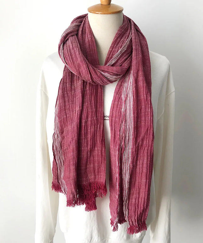 Szalik męski w stonowanych kolorach