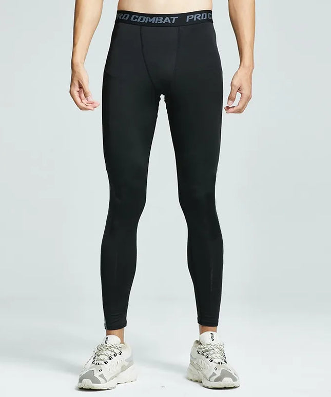 Sportowe legginsy męskie szybkoschnące