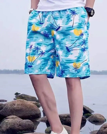 Męskie szorty kąpielowe w letnie wzory