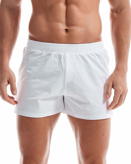 Bokserki luźne męskie w jednolitym kolorze