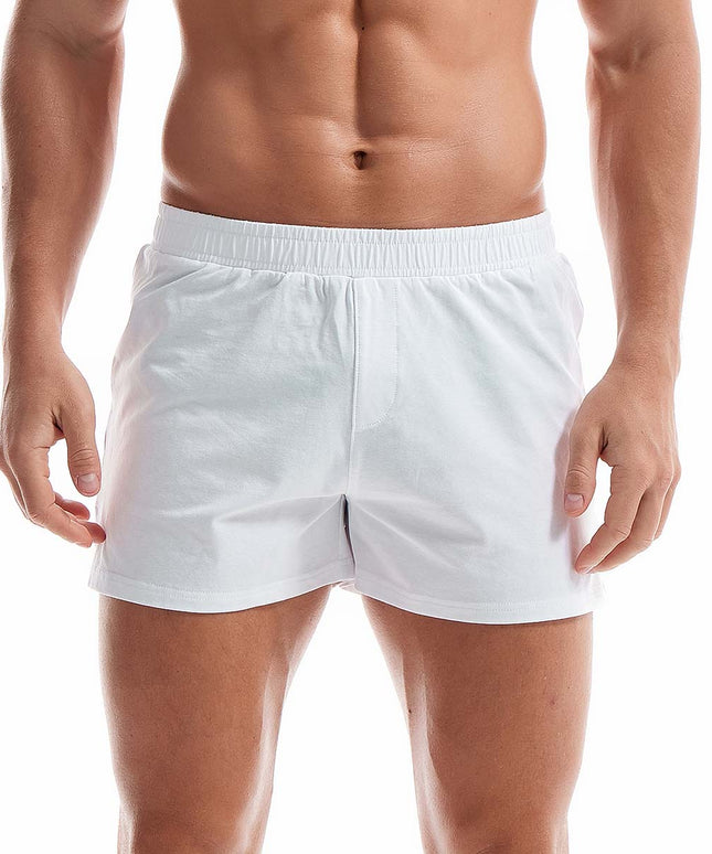 Bokserki luźne męskie w jednolitym kolorze