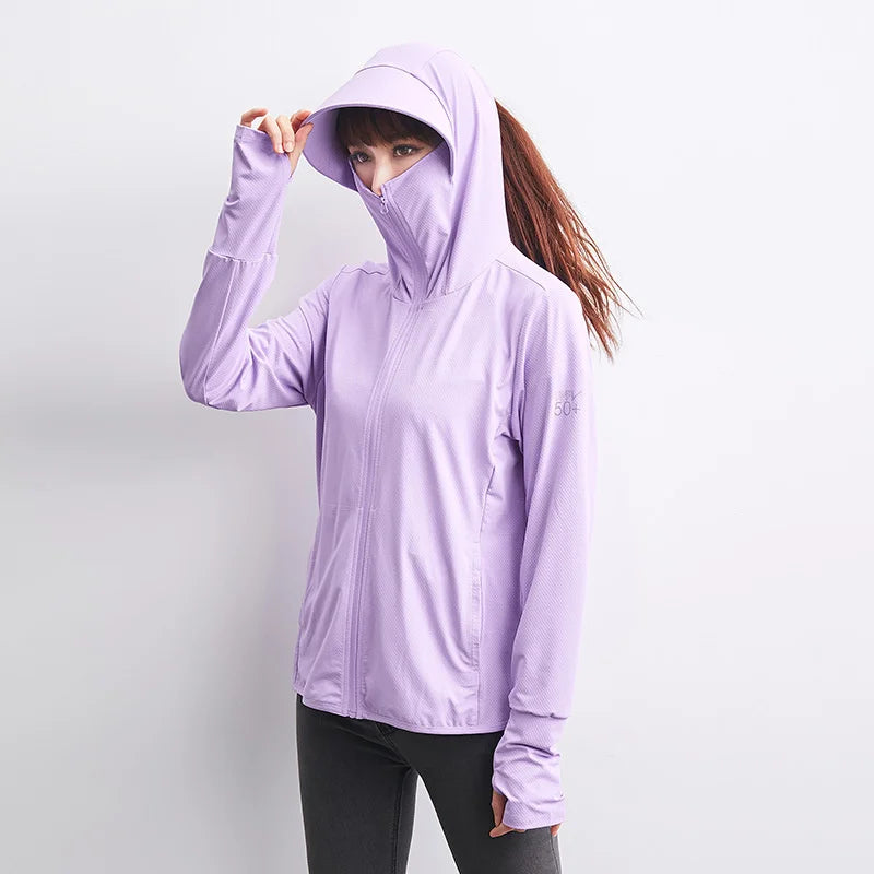 Sportowa bluza damska z kapturem w formie daszka