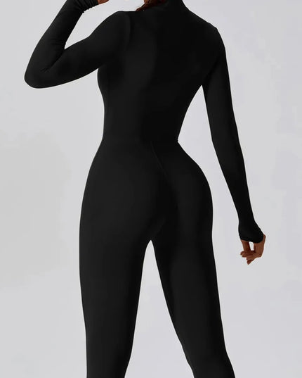 Sportowy komplet damski jednoczęściowy rozsuwany