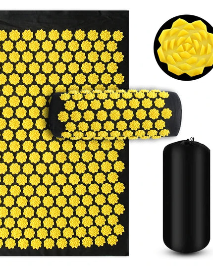 Mata do akupresury - zestaw z poduszką