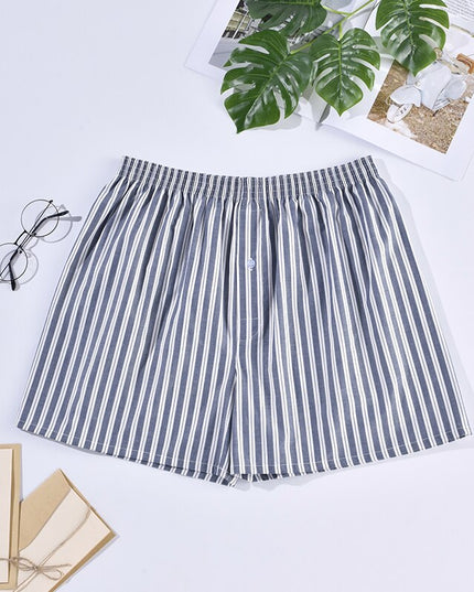 Bokserki luźne męskie szerokie do spania 4 sztuki