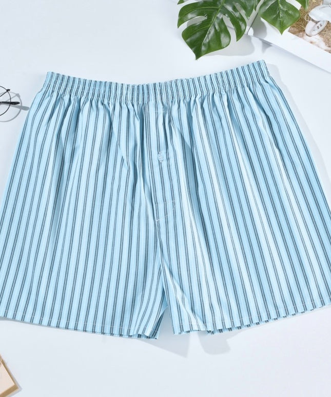 Bokserki luźne męskie do spania w paski