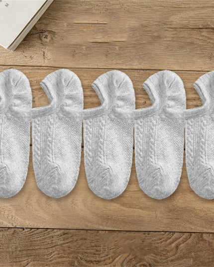 Skarpetki męskie stopki w jednolitym kolorze