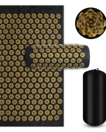 Mata do akupresury - zestaw z poduszką