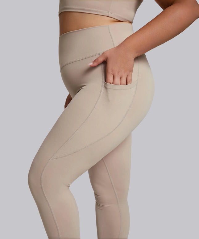 Damskie sportowe legginsy bezszwowe plus size