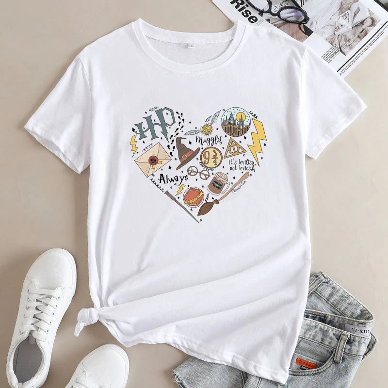 Damski T-shirt Harry Potter