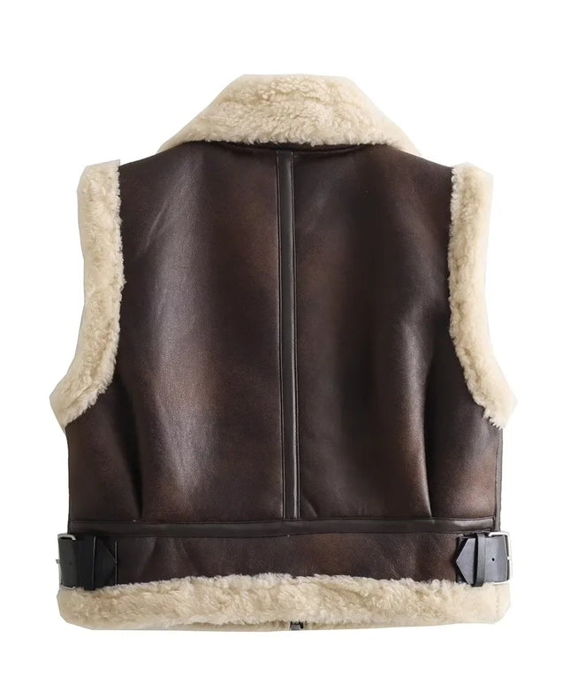 Kamizelka damska z ociepleniem