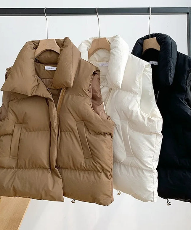 Kamizelka damska klasyczny bezrękawnik