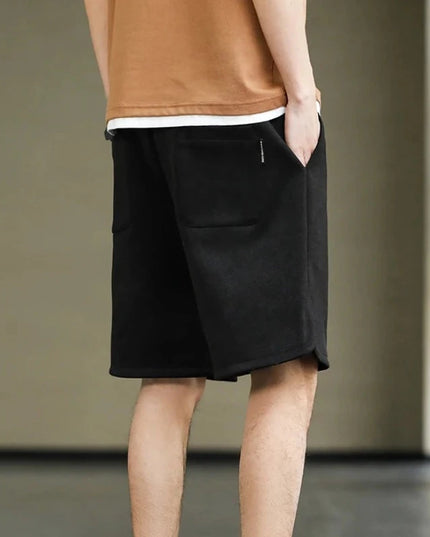 Męskie szorty dresowe z wiązaniem