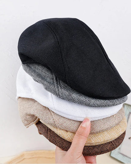 Czapka męska typu kaszkiet