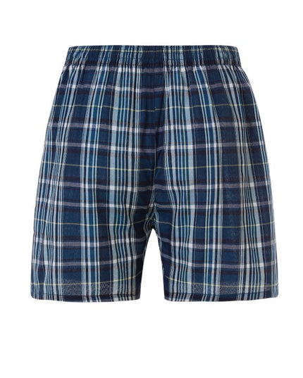 Bokserki luźne męskie szorty do spania w kratkę 6 sztuk