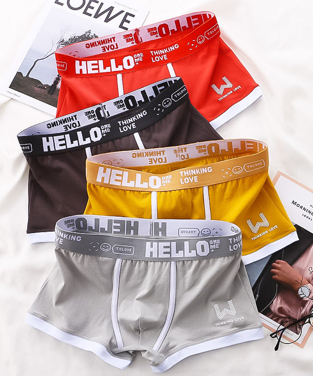 Bokserki męskie z nadrukiem