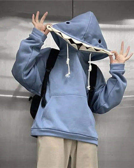 Męska bluza ze wzorem rekina