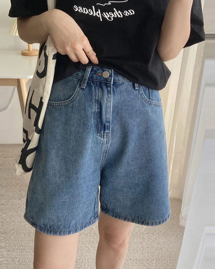Damskie szorty jeansowe sięgające przed kolano