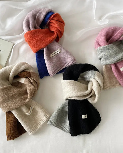 Szalik damski zimowy w trzech kolorach