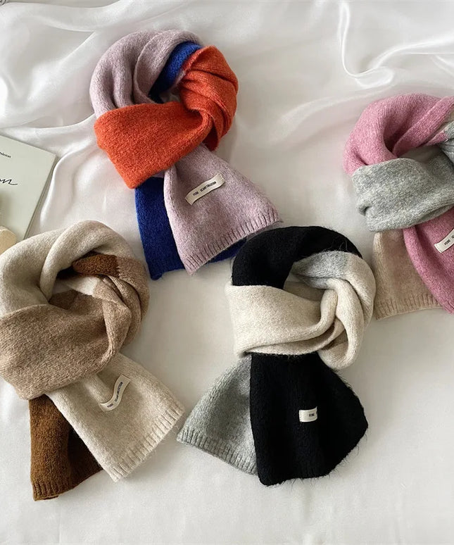 Szalik damski zimowy w trzech kolorach