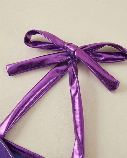 Dwuczęściowy strój bikini dla niemowląt inspirowany syrenką