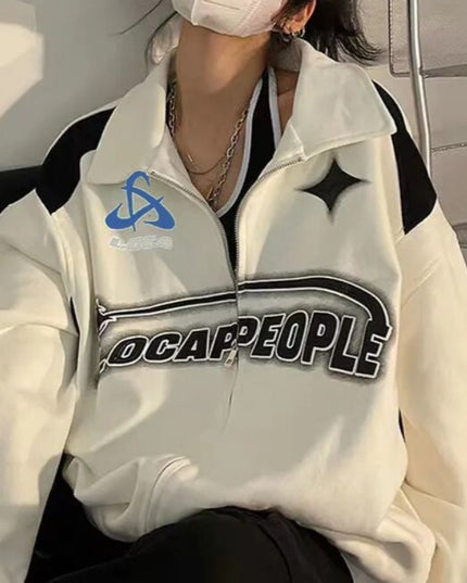 Damska bluza rozpinana w stylu vintage