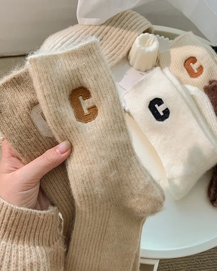 Skarpetki damskie zimowe z ociepleniem