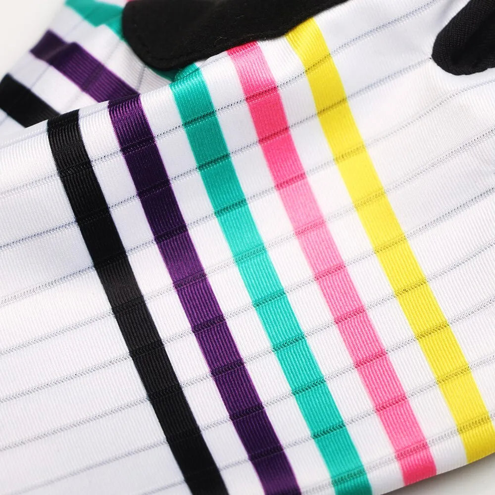 Rękawiczki unisex sportowe długie bez palców