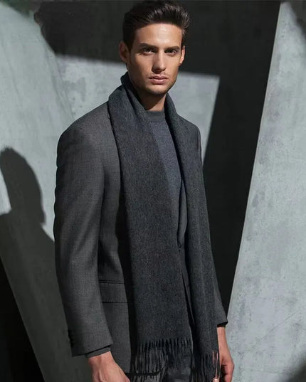 Szalik męski ciepły na zimę