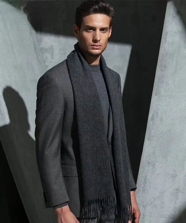 Szalik męski ciepły na zimę