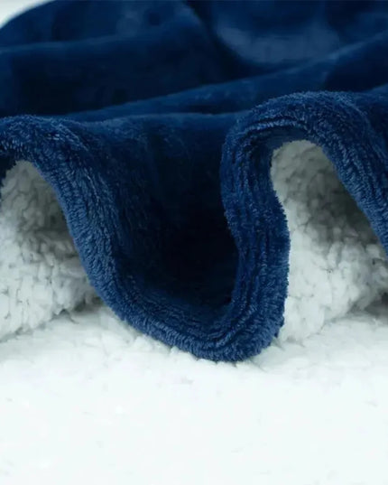 Długa kocobluza unisex z kapturem i białymi wstawkami