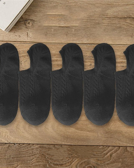 Skarpetki męskie stopki w jednolitym kolorze