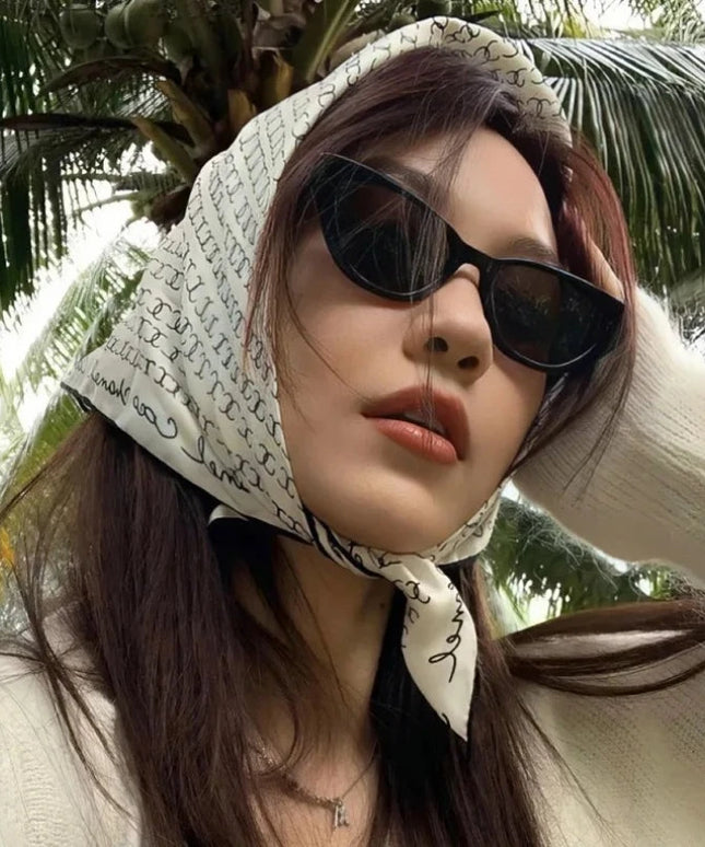 Damskie okulary przeciwsłoneczne w kształcie kociego oka z czarnymi szkłami