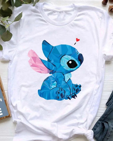 Damski T-shirt ze Stitchem