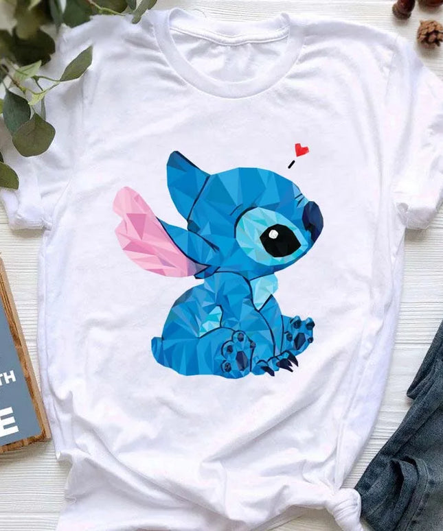 Damski T-shirt ze Stitchem