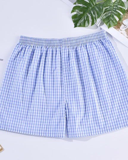 Bokserki luźne męskie szerokie do spania 4 sztuki